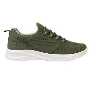 Donnay Womens/Ladies Knitted Flat Sneakers / Army Green